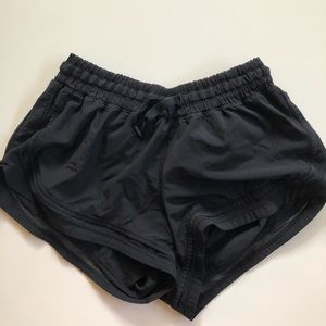 Black lululemon shorts